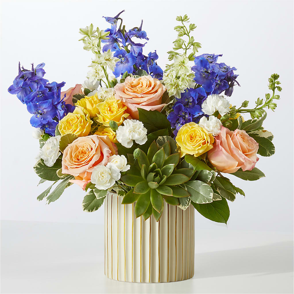 Cobalt Reverie Bouquet – At All About Flowers Llc, Cincinnati OH