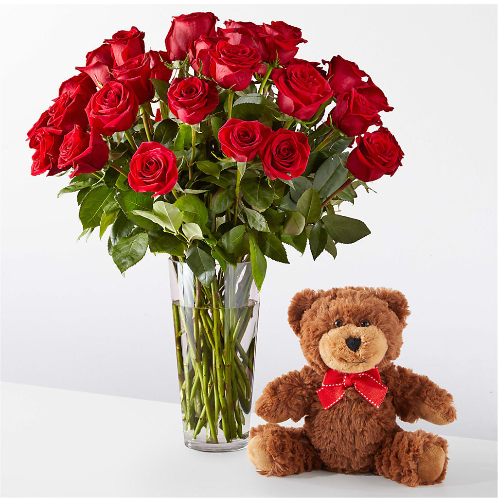 Romantic Long Stem Red Rose Bouquet Bundles – At All About Flowers Llc, Cincinnati OH