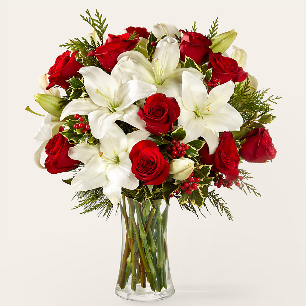 Sparkling Snowflakes Bouquet – At All About Flowers Llc, Cincinnati OH