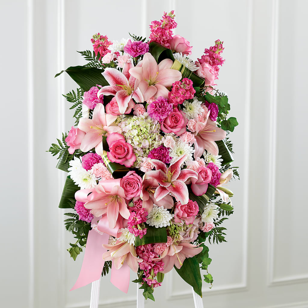 Comforting Standing Spray – At All About Flowers Llc, Cincinnati OH