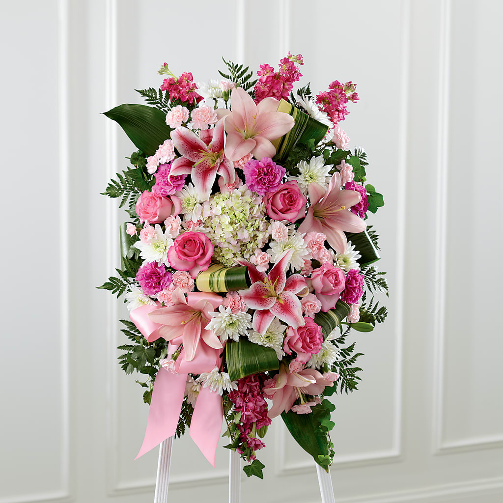 Comforting Standing Spray – At All About Flowers Llc, Cincinnati OH