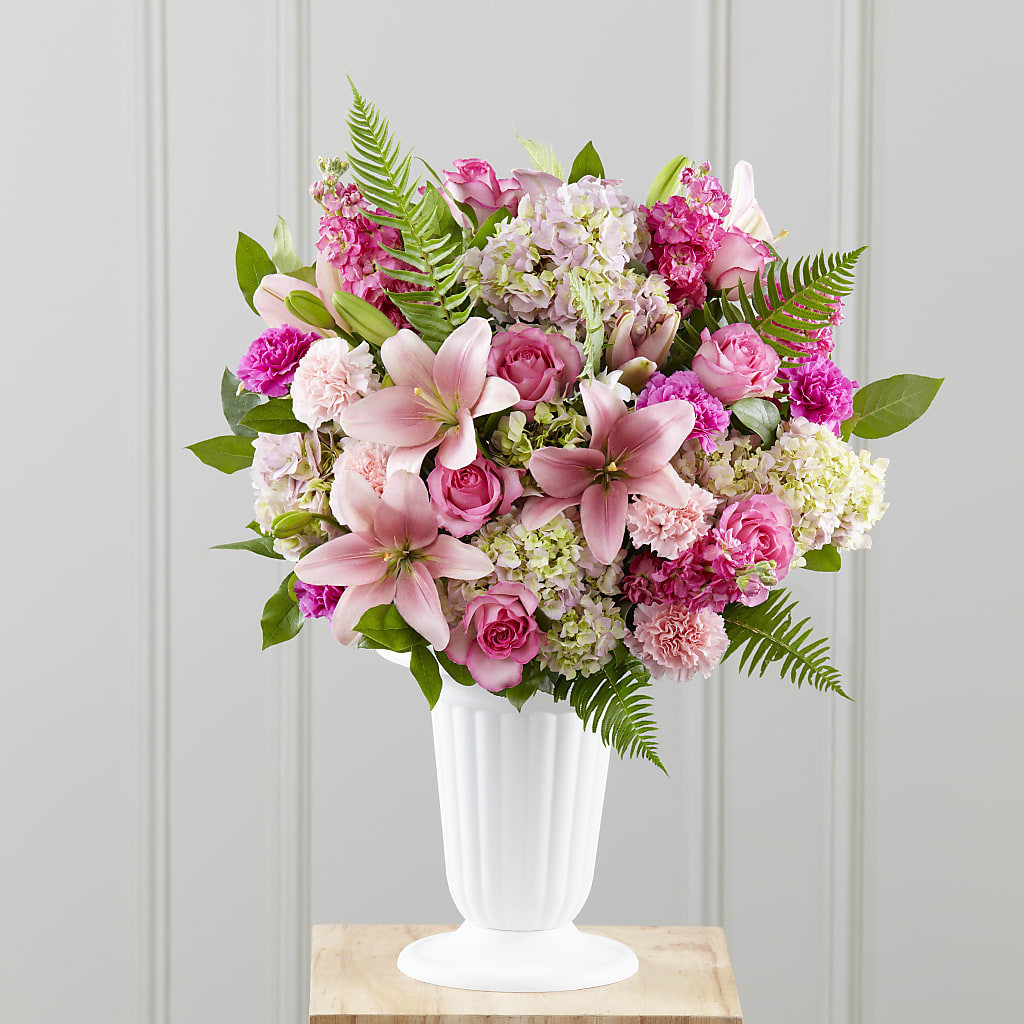 Never-Ending Love Arrangement – At All About Flowers Llc, Cincinnati OH