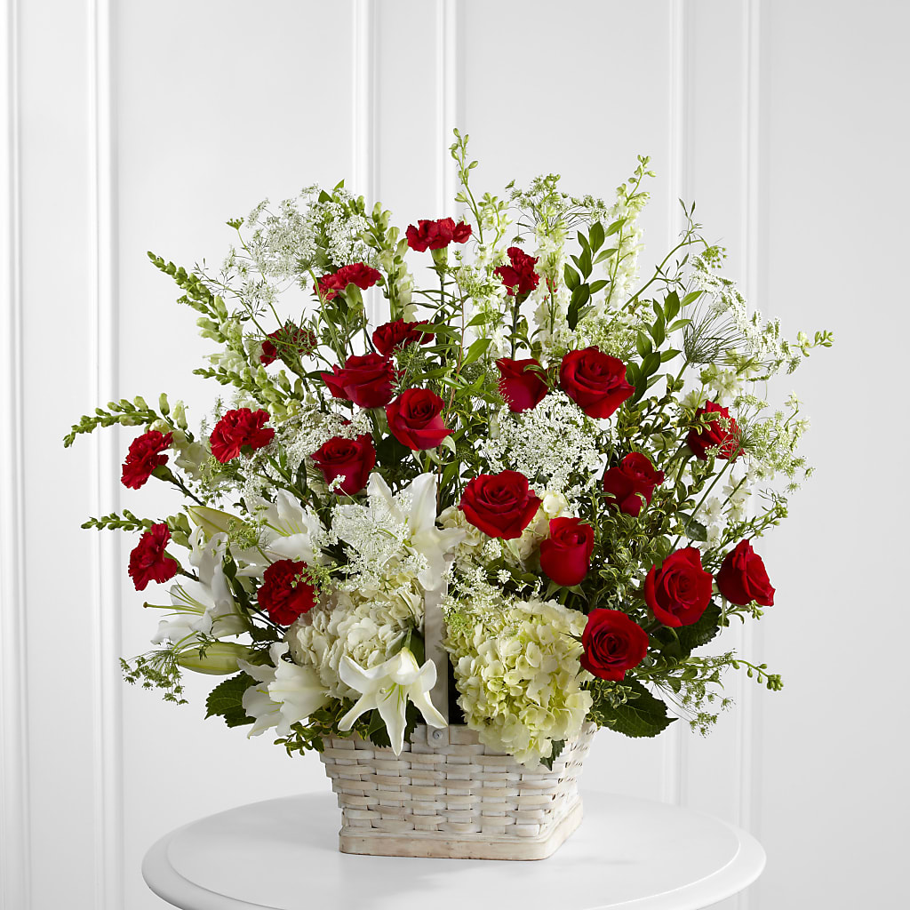 In Loving Memory Arrangement – At All About Flowers Llc, Cincinnati OH