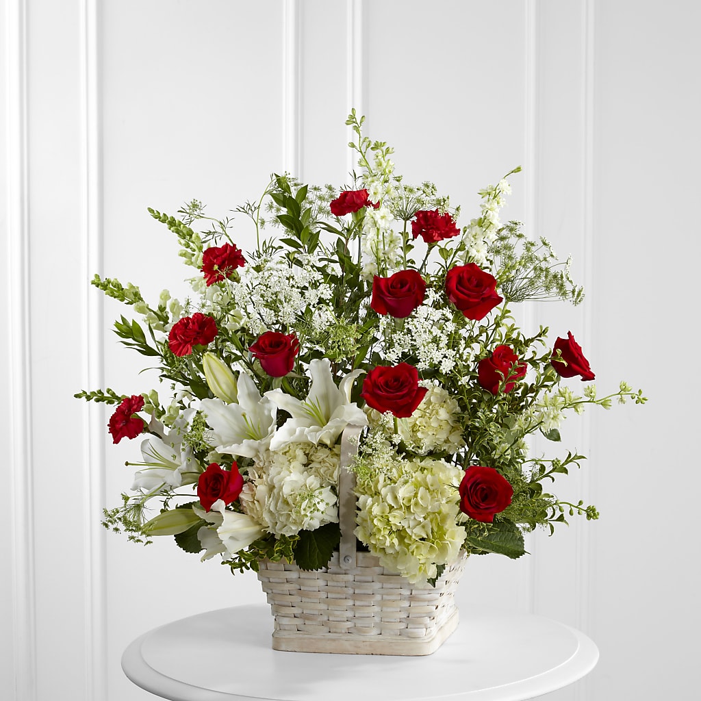 In Loving Memory Arrangement – At All About Flowers Llc, Cincinnati OH