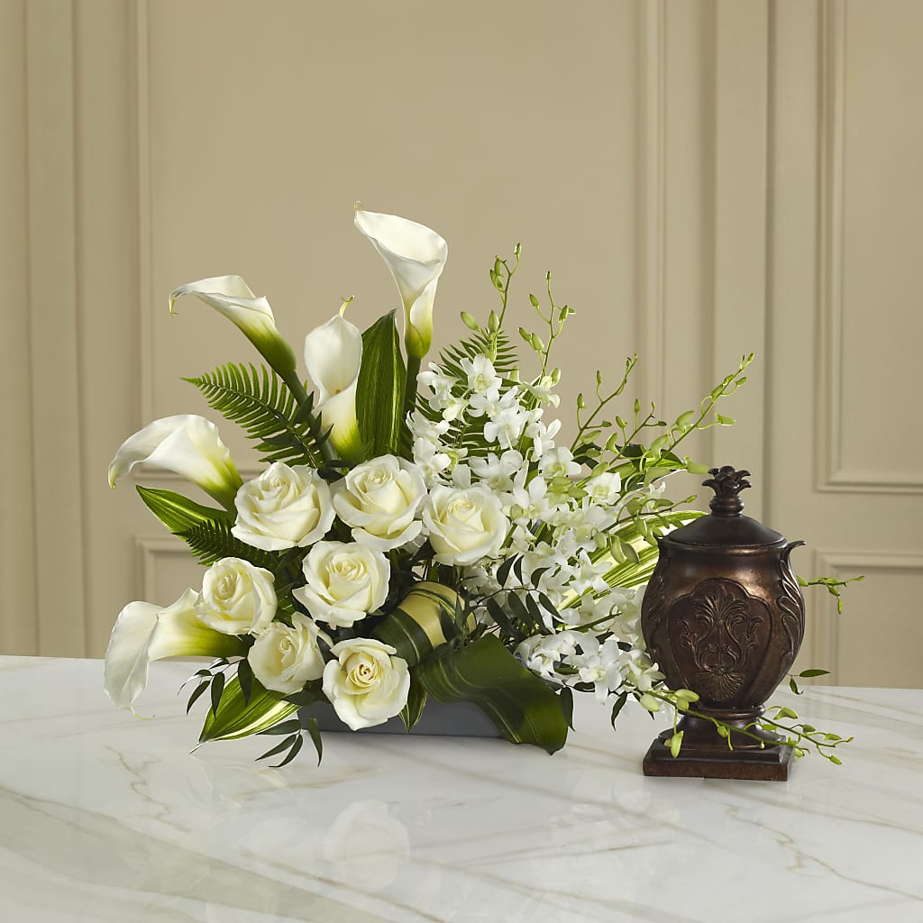 At Peace Arrangement – At All About Flowers Llc, Cincinnati OH