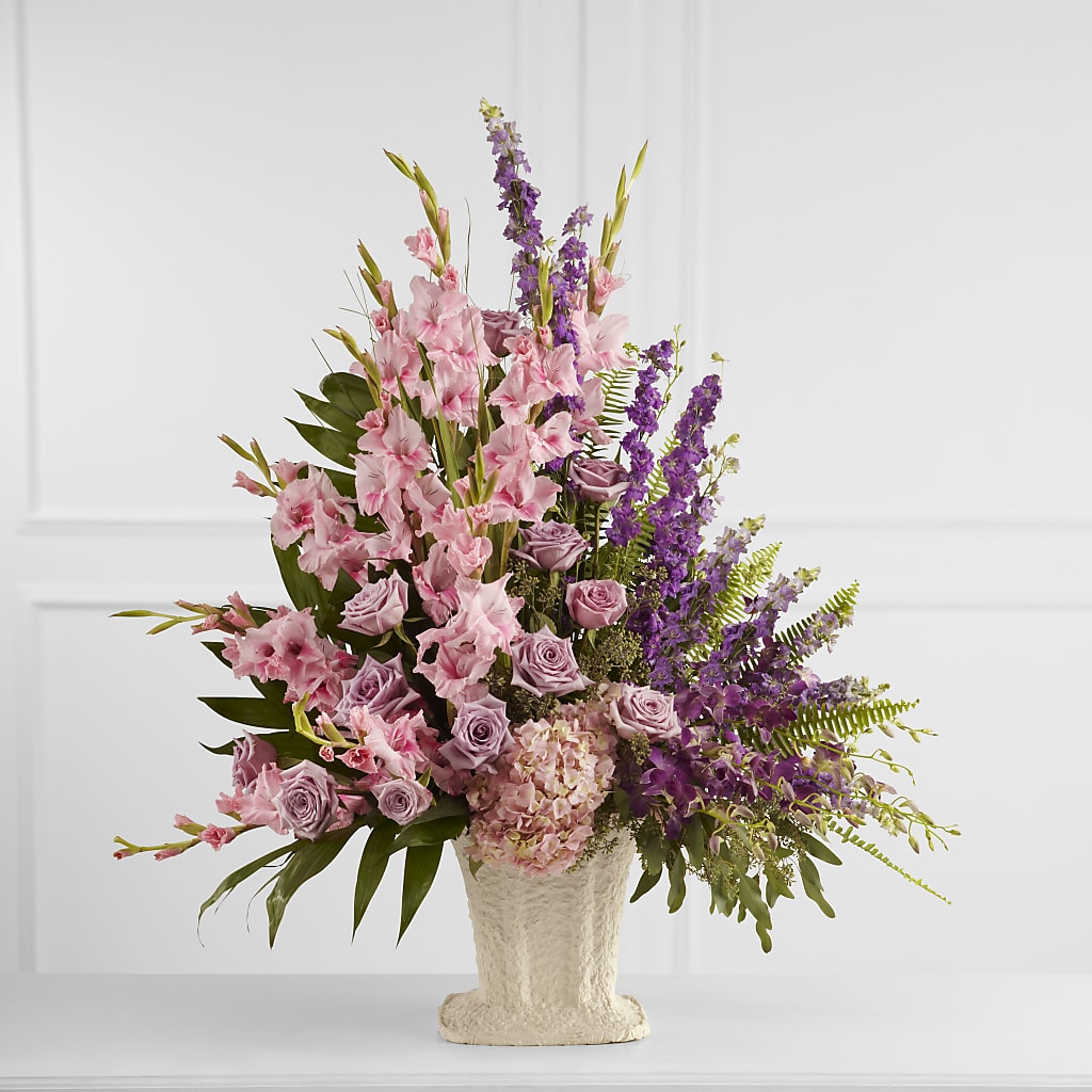 Flowing Garden Arrangement – At All About Flowers Llc, Cincinnati OH
