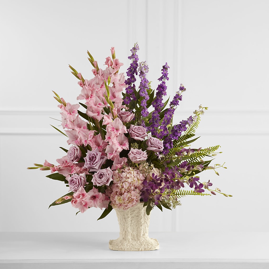 Flowing Garden Arrangement – At All About Flowers Llc, Cincinnati OH
