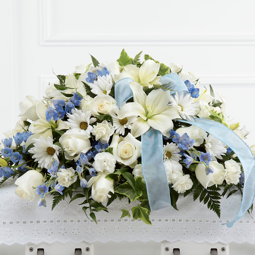 Tender Treasure Casket Spray – At All About Flowers Llc, Cincinnati OH