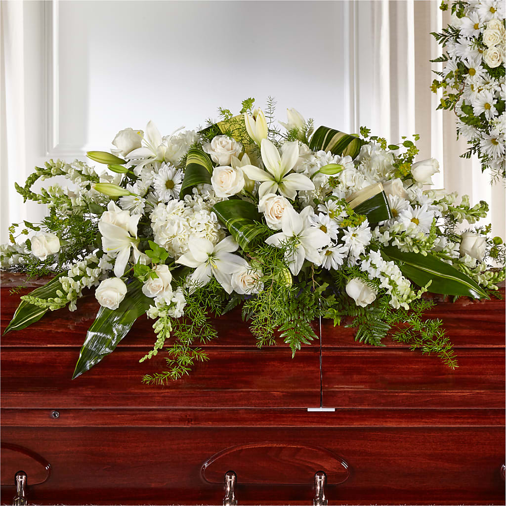 Abundance Casket Spray – At All About Flowers Llc, Cincinnati OH