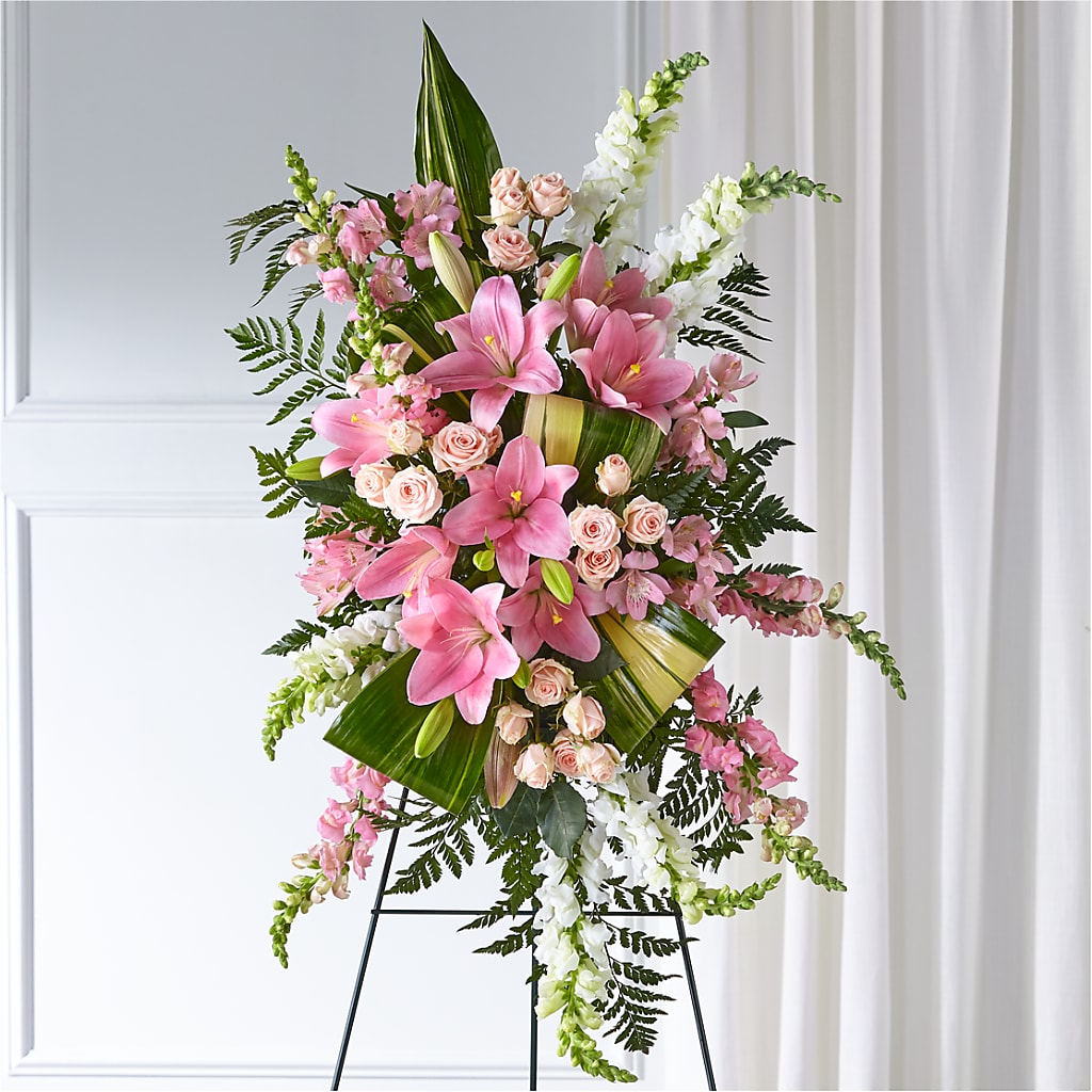 Elegant Embrace Standing Spray – At All About Flowers Llc, Cincinnati OH