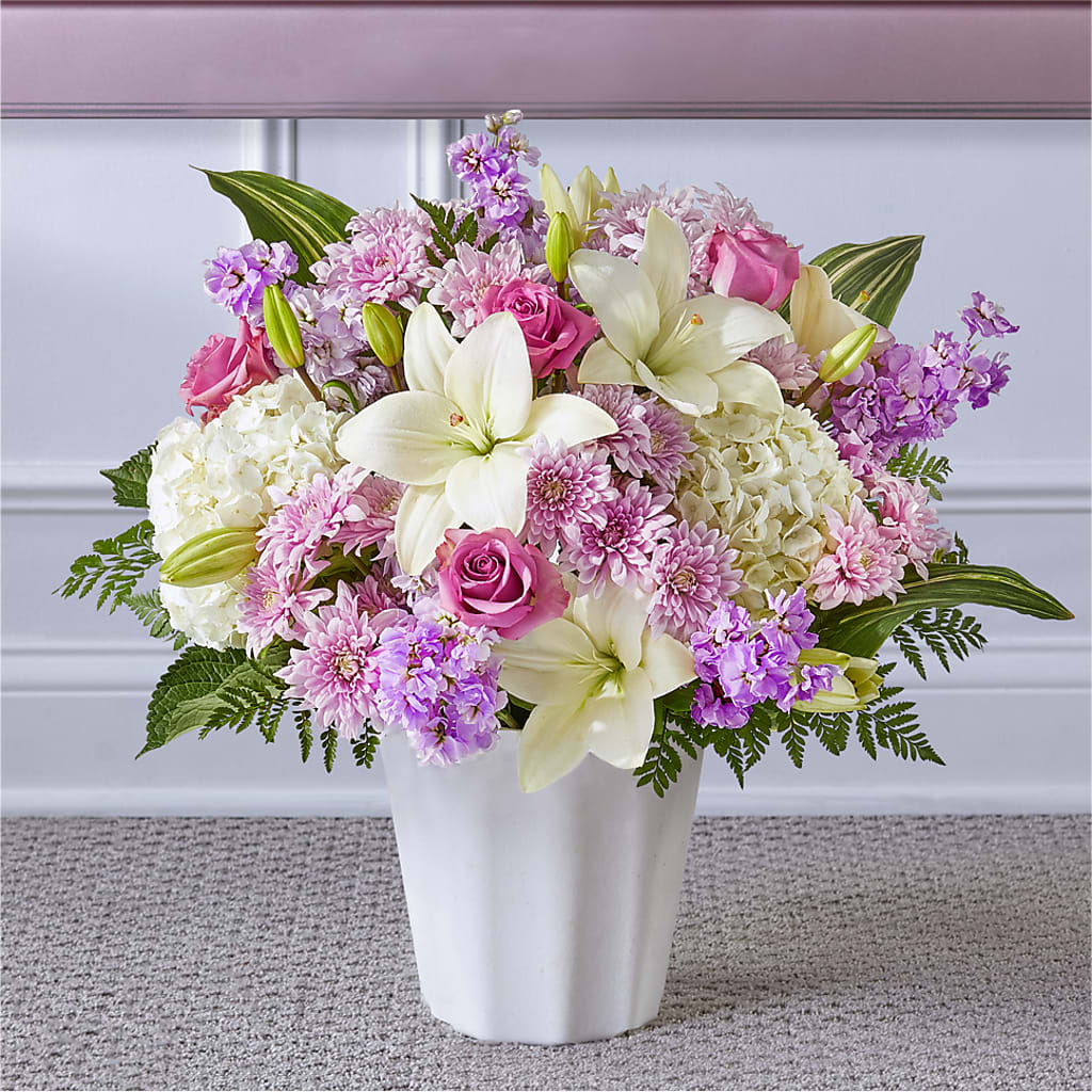 Heaven Sent Floor Basket – At All About Flowers Llc, Cincinnati OH