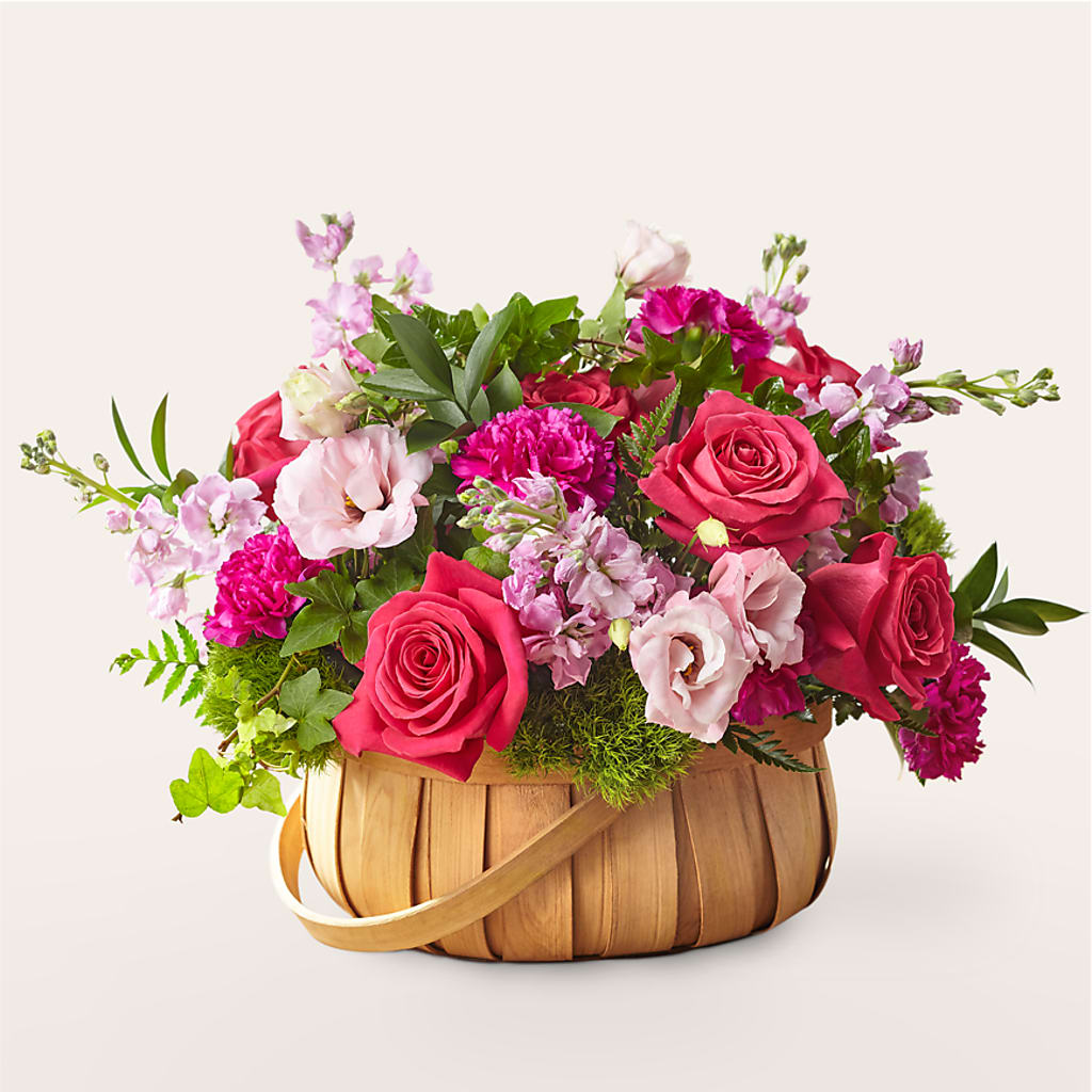 Radiance in Bloom Basket – At All About Flowers Llc, Cincinnati OH