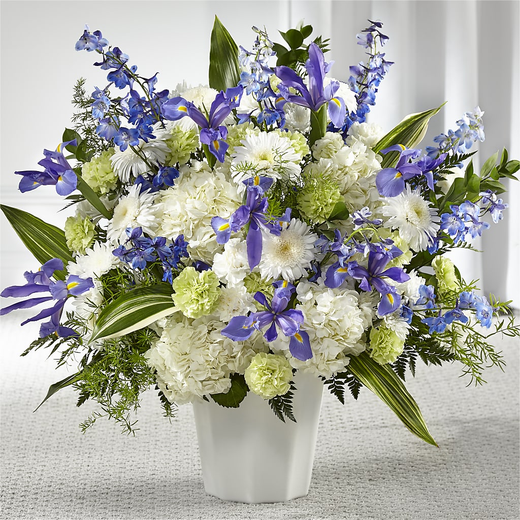 Soft Serenity Floor Basket – At All About Flowers Llc, Cincinnati OH