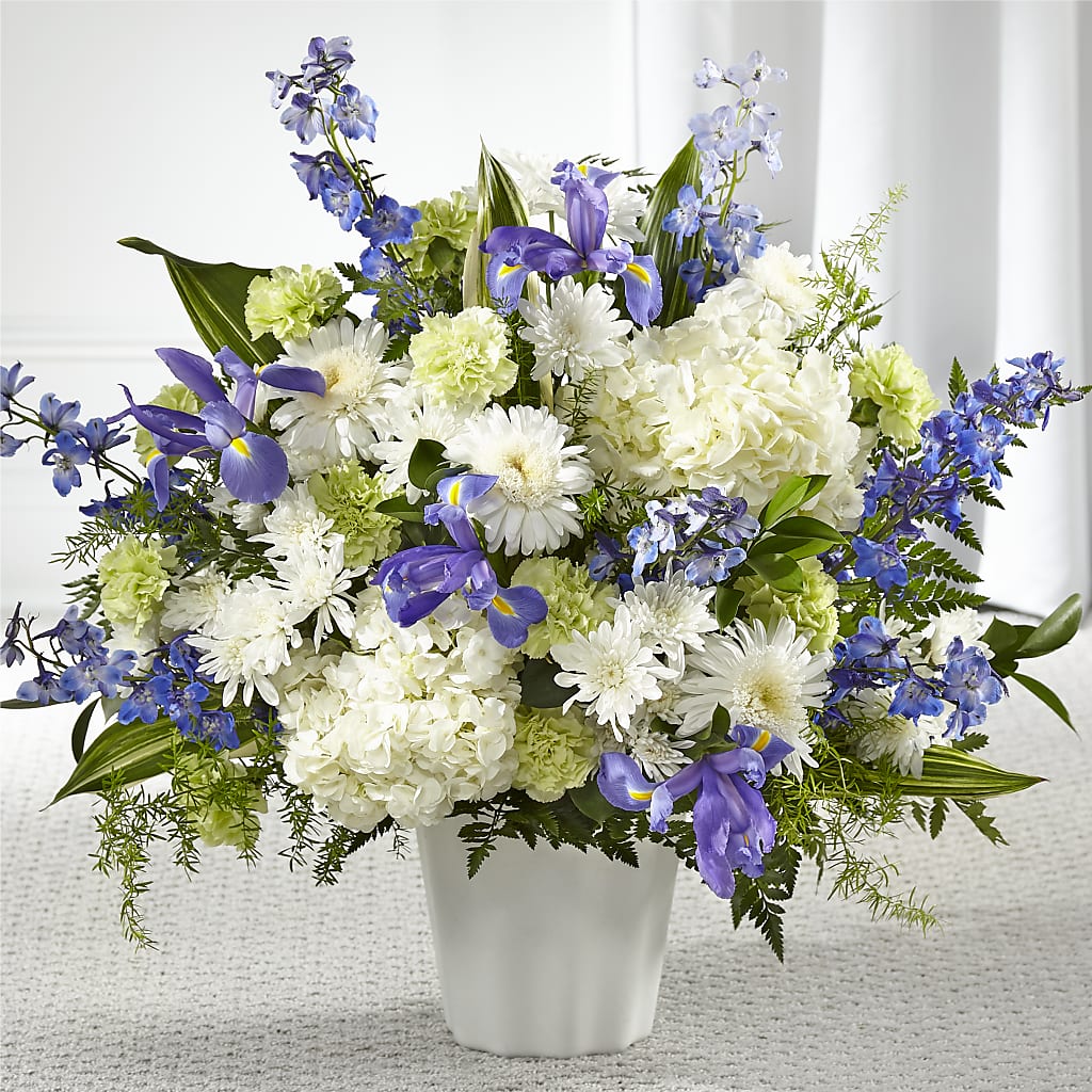 Soft Serenity Floor Basket – At All About Flowers Llc, Cincinnati OH