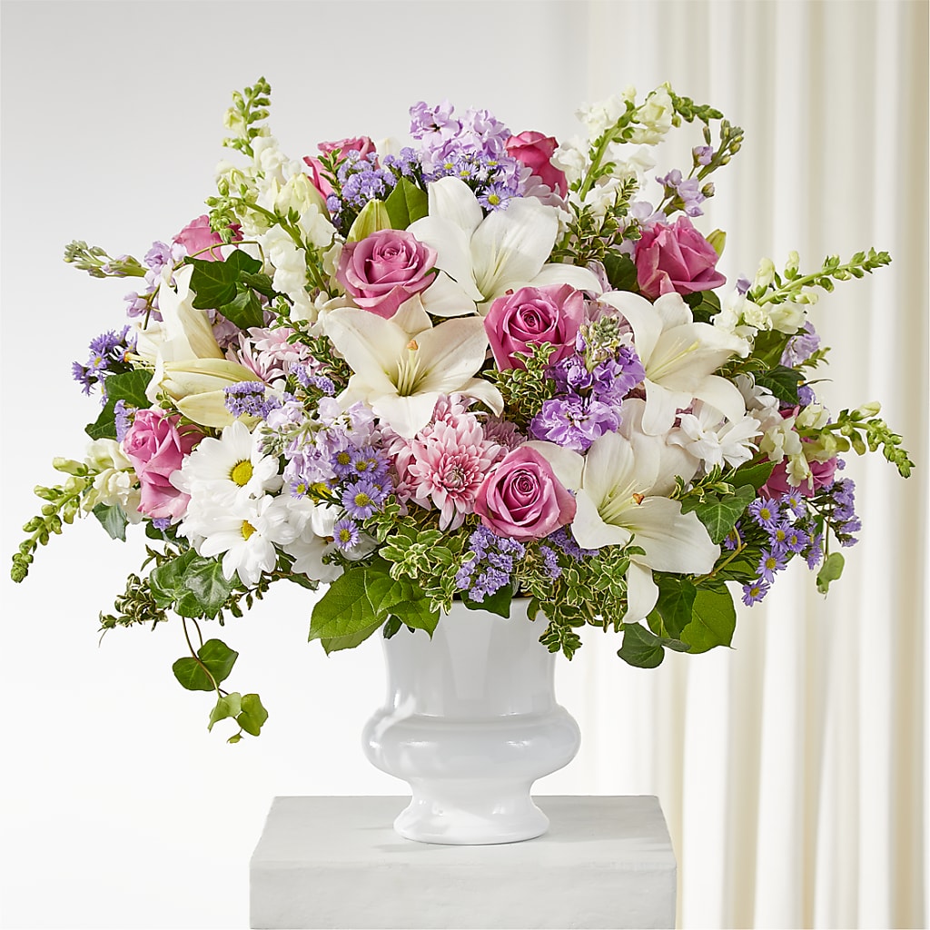 Remarkable Life Urn Arrangement – At All About Flowers Llc, Cincinnati OH