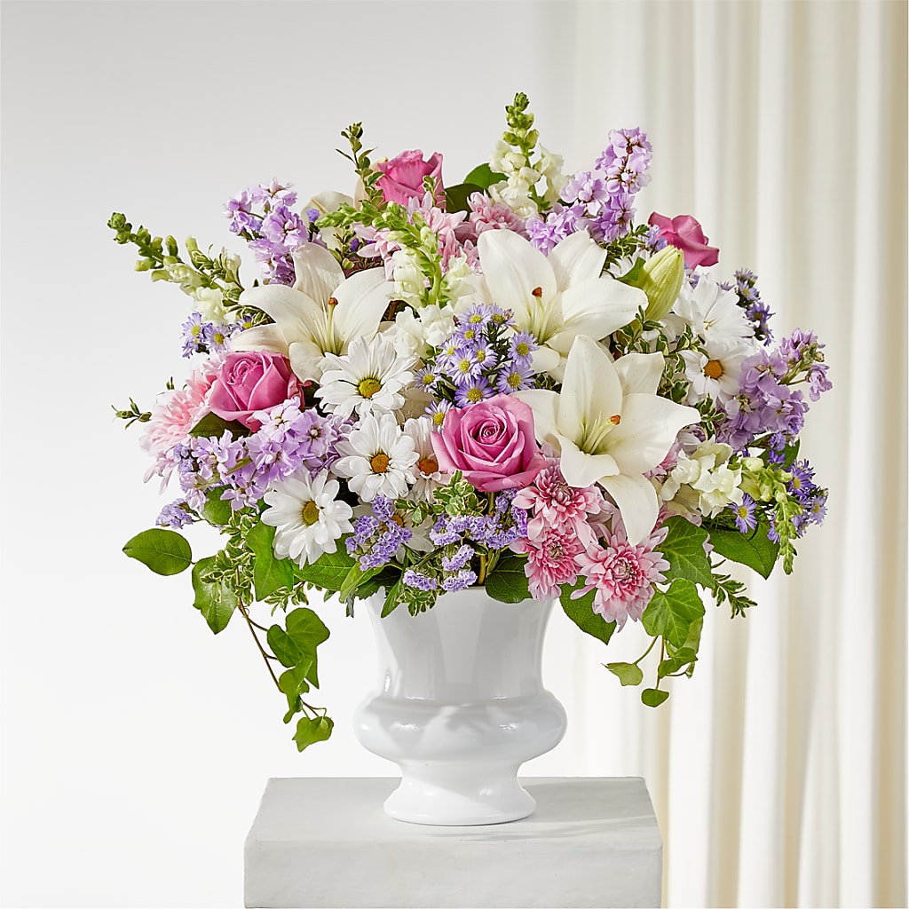 Remarkable Life Urn Arrangement – At All About Flowers Llc, Cincinnati OH