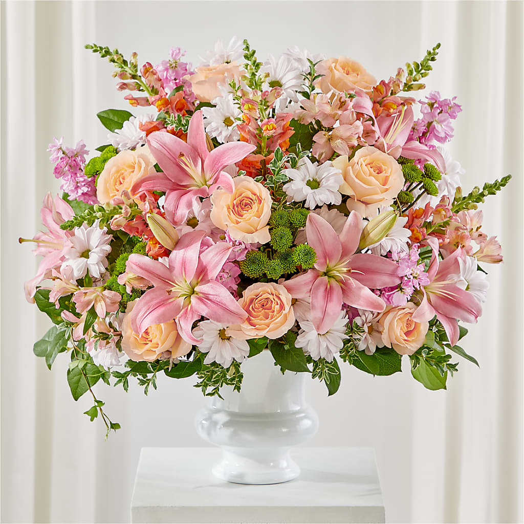 Heartfelt Gesture Urn Arrangement – At All About Flowers Llc, Cincinnati OH
