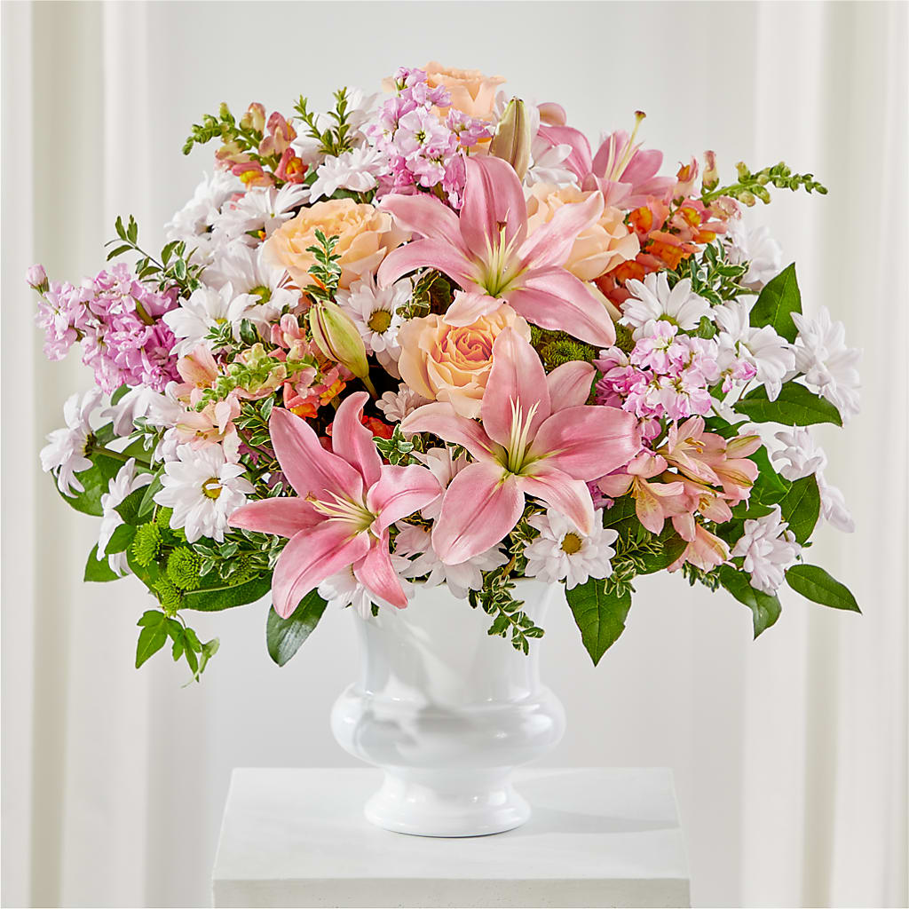 Heartfelt Gesture Urn Arrangement – At All About Flowers Llc, Cincinnati OH