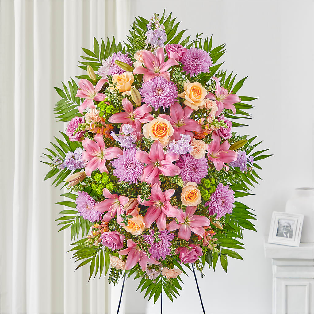 Love & Light Standing Spray – At All About Flowers Llc, Cincinnati OH
