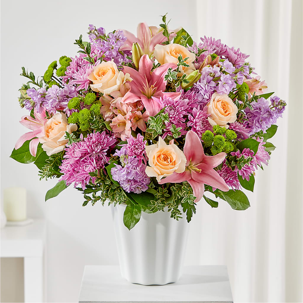 Supportive Embrace Tabletop Basket – At All About Flowers Llc, Cincinnati OH