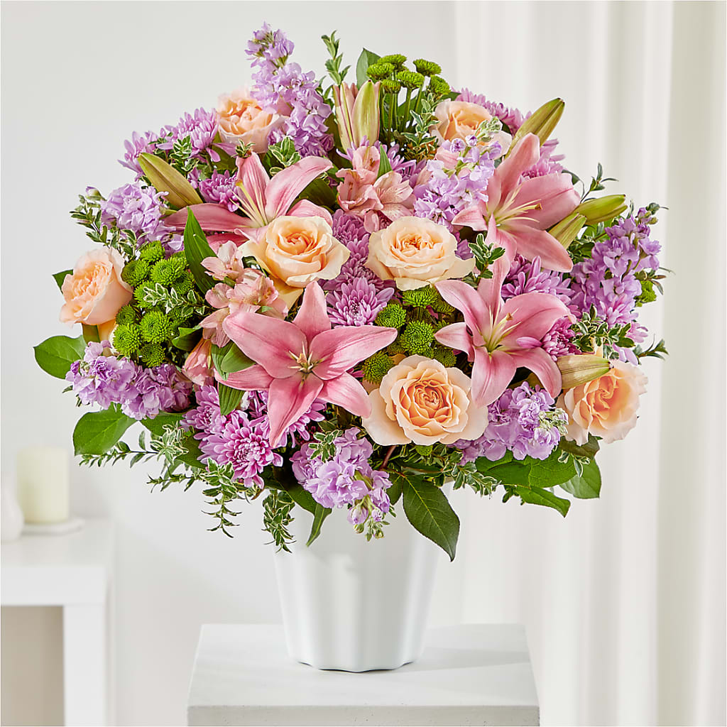 Supportive Embrace Tabletop Basket – At All About Flowers Llc, Cincinnati OH