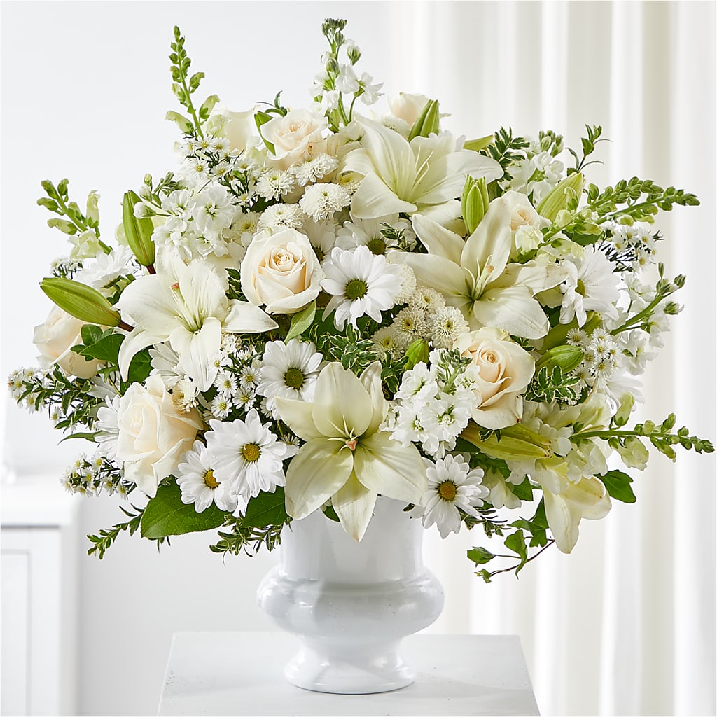 Uplifting Urn Arrangement – At All About Flowers Llc, Cincinnati OH