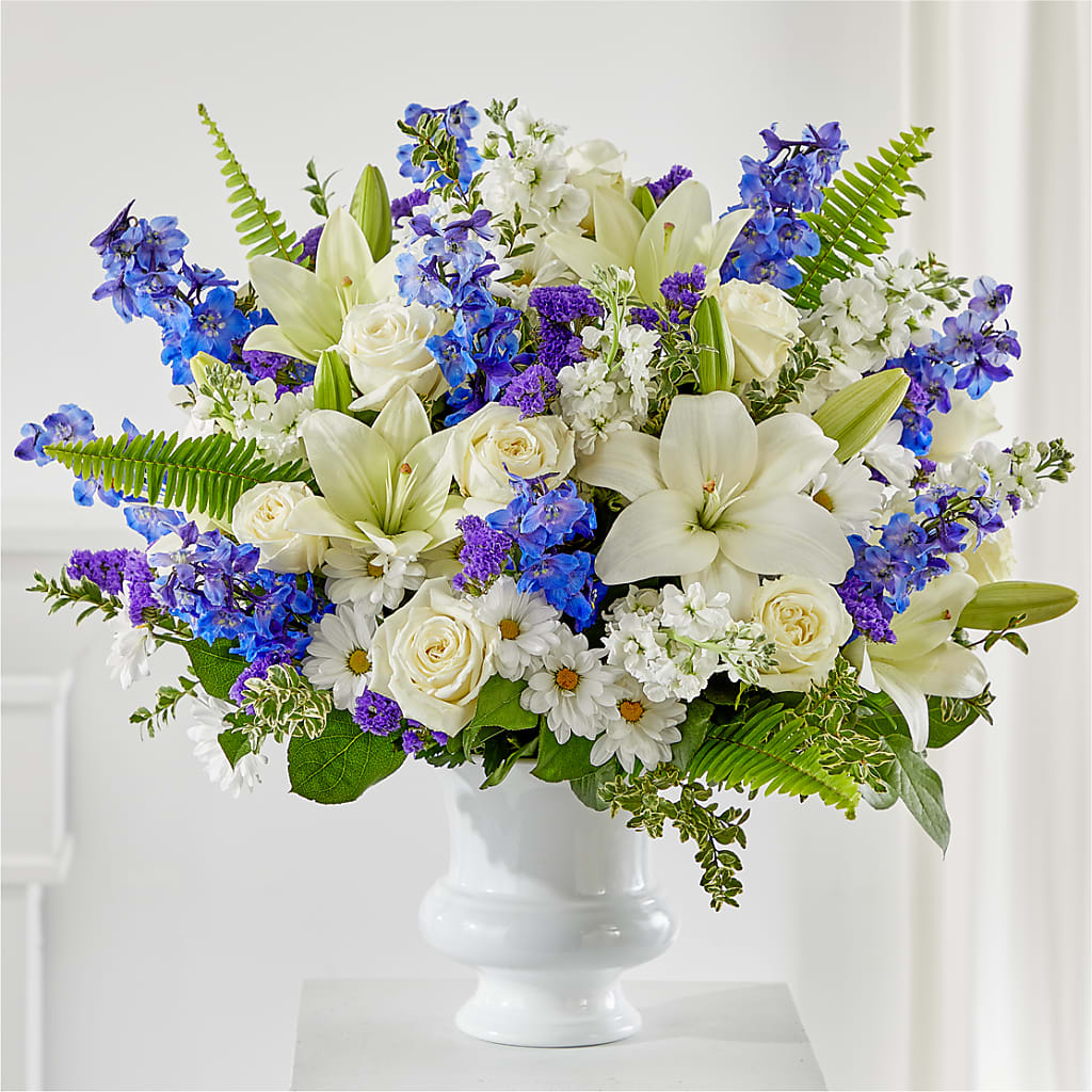 Expressions of Hope Urn Arrangement – At All About Flowers Llc, Cincinnati OH