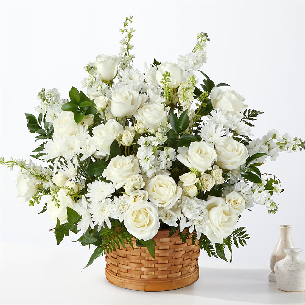 Heartfelt Condolences Arrangement – At All About Flowers Llc, Cincinnati OH
