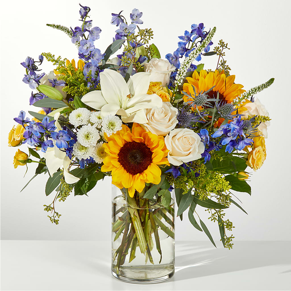 Wonderfully Sunny Bouquet – At All About Flowers Llc, Cincinnati OH