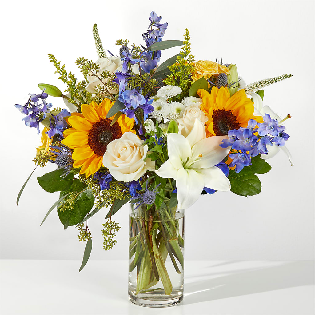 Wonderfully Sunny Bouquet – At All About Flowers Llc, Cincinnati OH