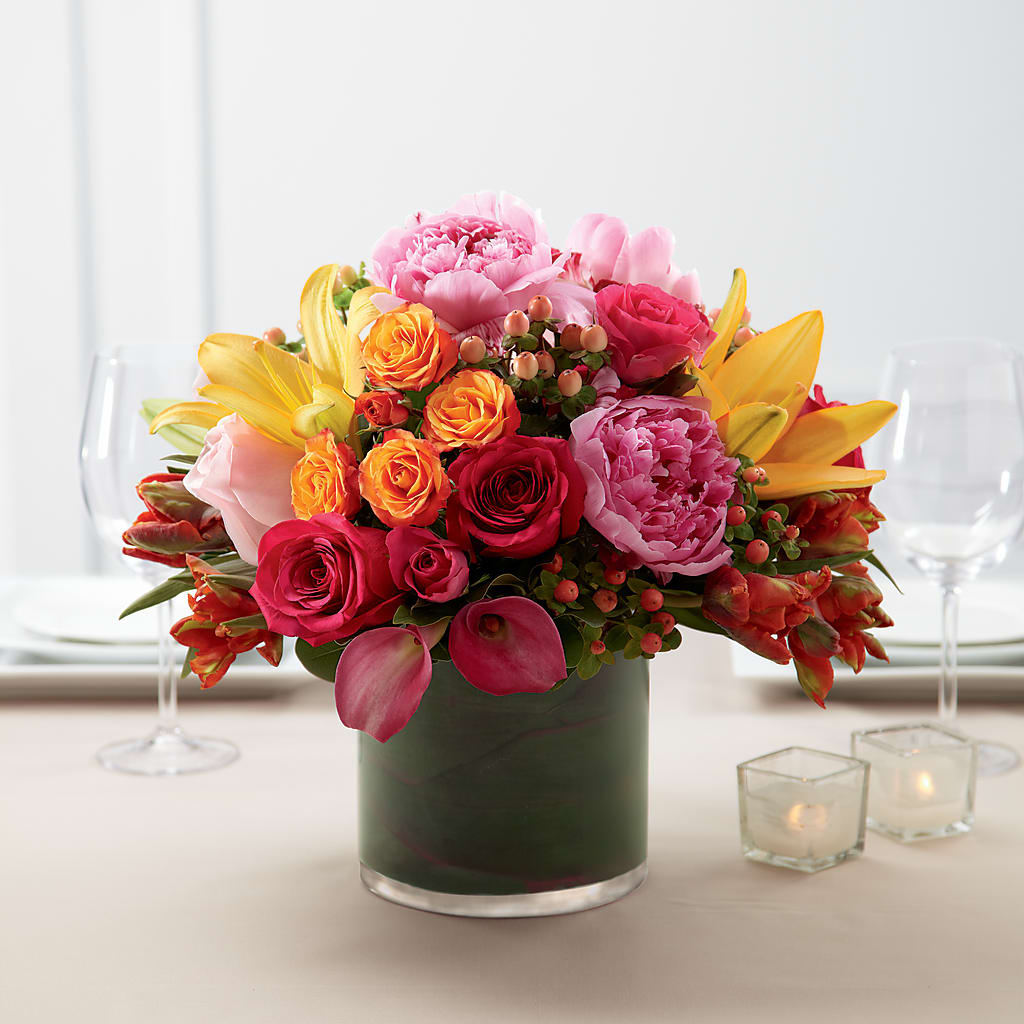 Color Mix Arrangement – At All About Flowers Llc, Cincinnati OH