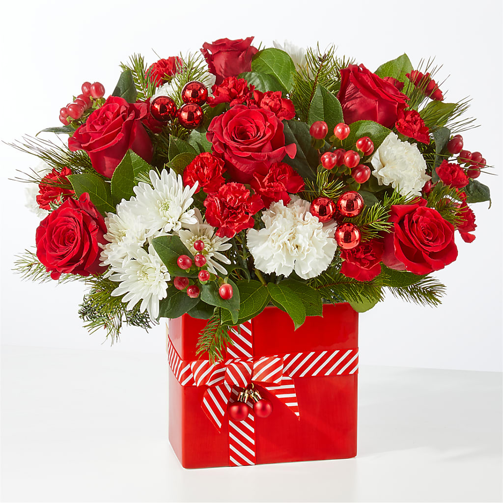 Presents Under the Tree Bouquet –  At All About Flowers Llc, Cincinnati OH