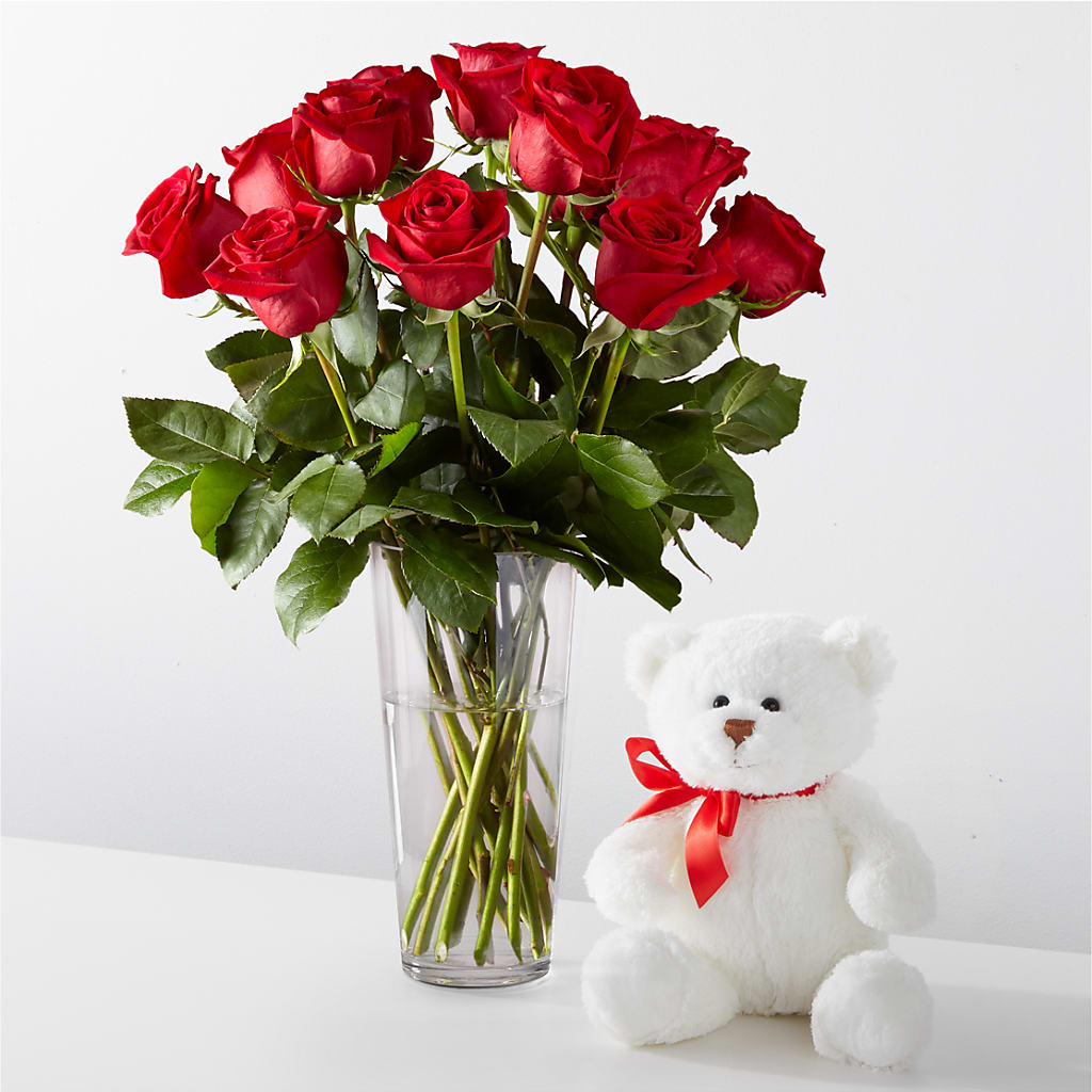 Romantic Long Stem Red Rose Bouquet Bundles –  At All About Flowers Llc, Cincinnati OH
