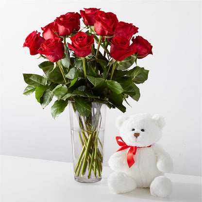 Romantic Long Stem Red Rose Bouquet Bundles –  At All About Flowers Llc, Cincinnati OH