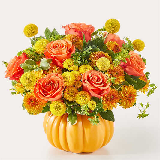 Gourdgeous Pumpkin –  At All About Flowers Llc, Cincinnati OH