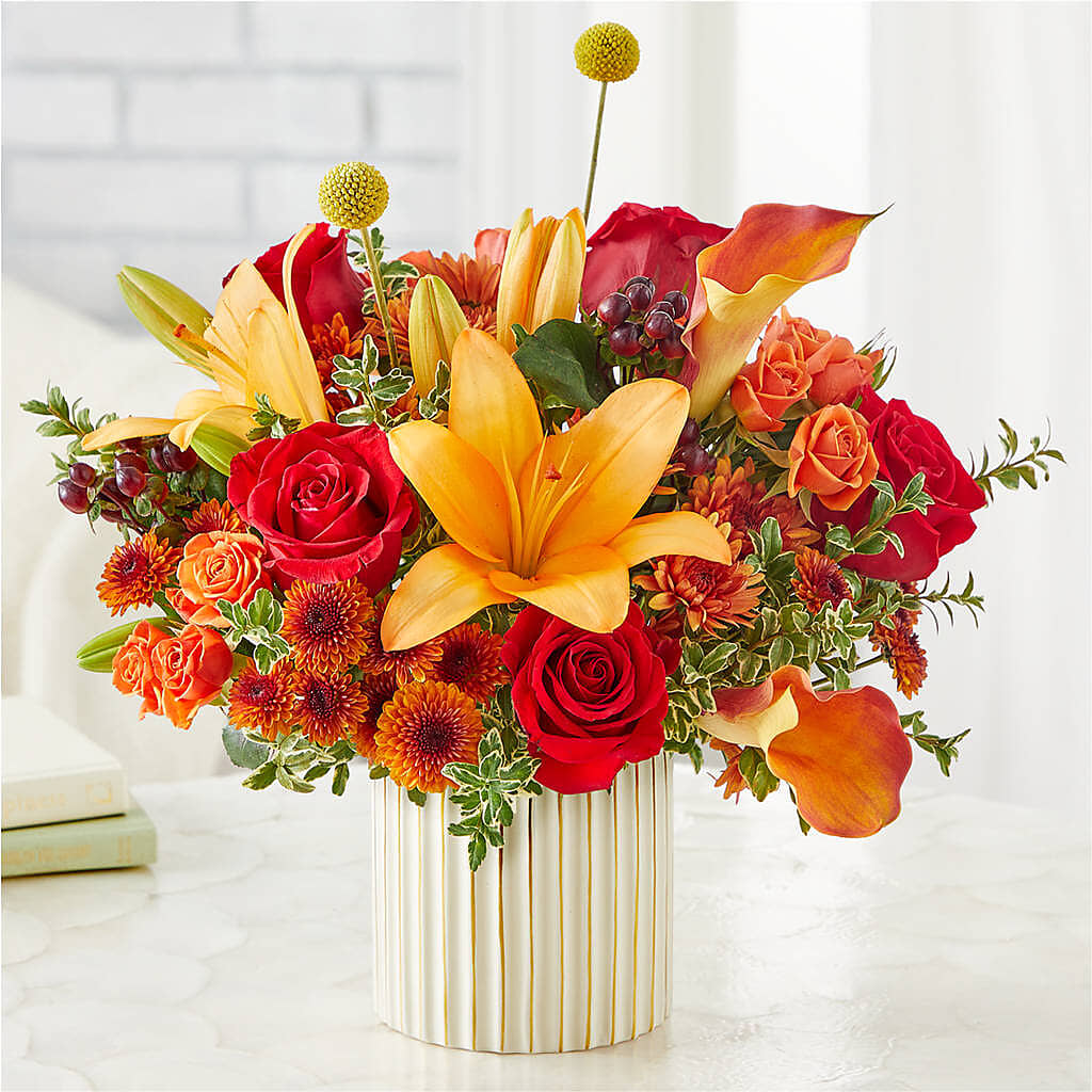 Scarlet Skies Bouquet –  At All About Flowers Llc, Cincinnati OH