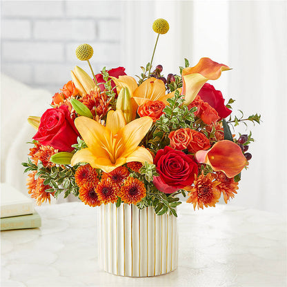 Scarlet Skies Bouquet –  At All About Flowers Llc, Cincinnati OH