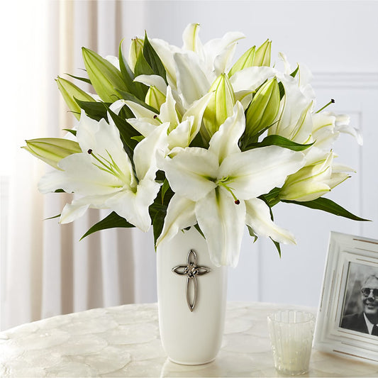 Faithful Blessings Bouquet –  At All About Flowers Llc, Cincinnati OH