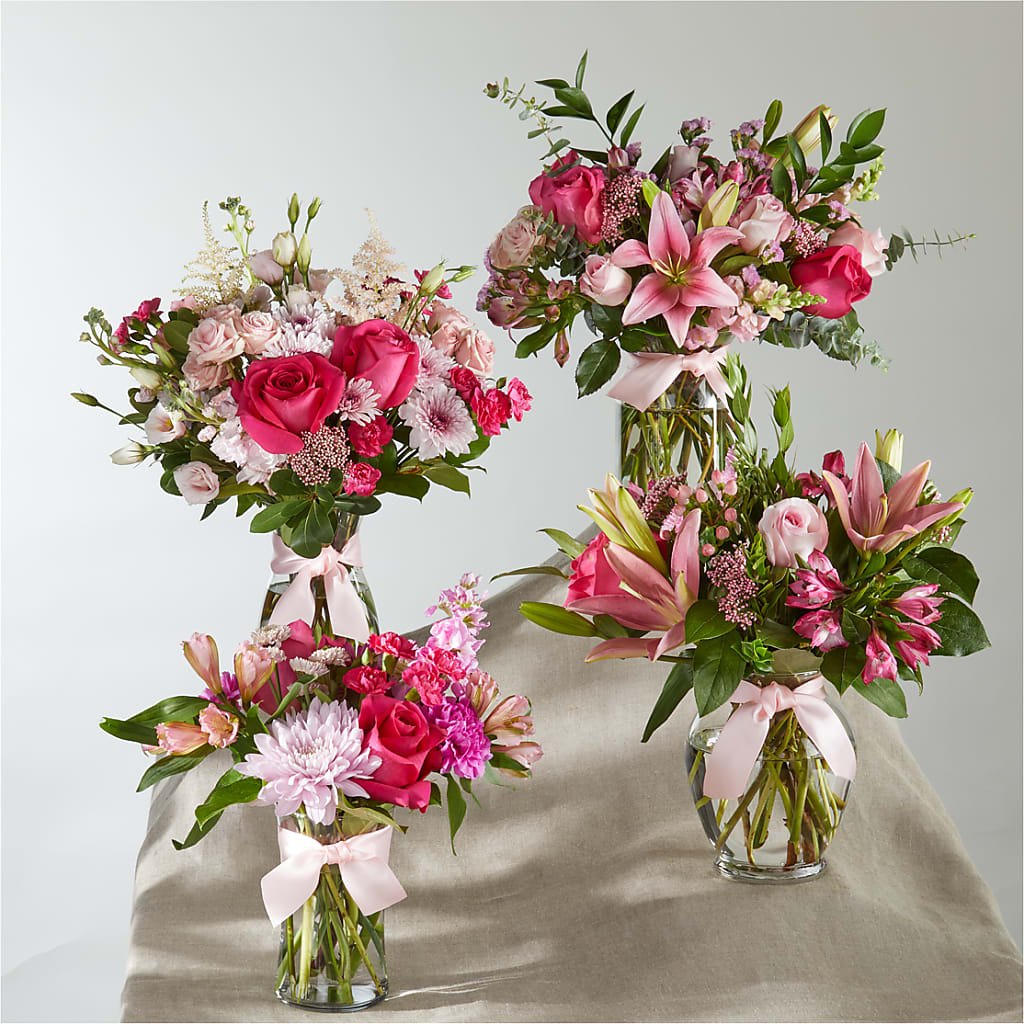 Pink Ribbon - A Florist Original –  At All About Flowers Llc, Cincinnati OH