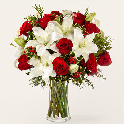 Sparkling Snowflakes Bouquet –  At All About Flowers Llc, Cincinnati OH