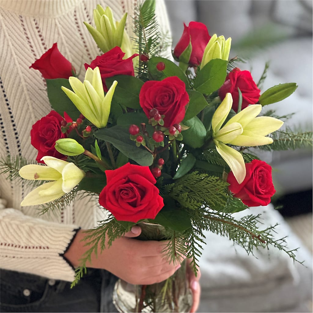 Glittering Lights Bouquet –  At All About Flowers Llc, Cincinnati OH