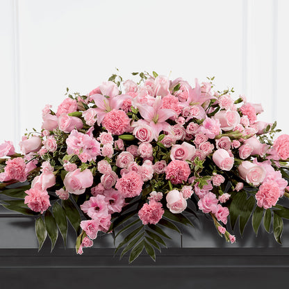 Garden of Comfort Casket Spray (Standard) –  At All About Flowers Llc, Cincinnati OH