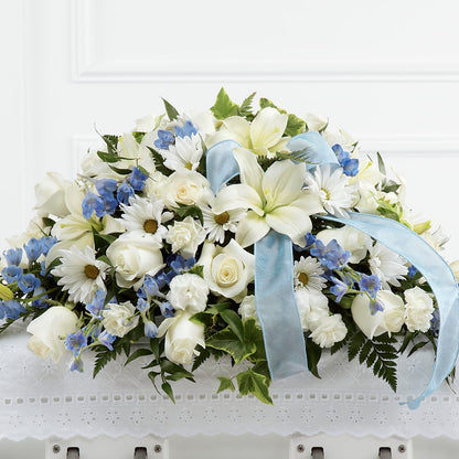Tender Treasure Casket Spray –  At All About Flowers Llc, Cincinnati OH