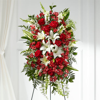 Everlasting Memory Standing Spray –  At All About Flowers Llc, Cincinnati OH