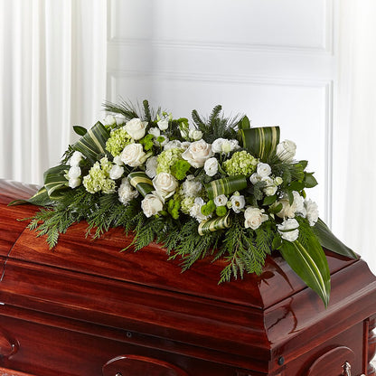 Hopeful Gesture Casket Spray –  At All About Flowers Llc, Cincinnati OH
