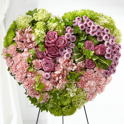 Heartwarming Standing Heart –  At All About Flowers Llc, Cincinnati OH