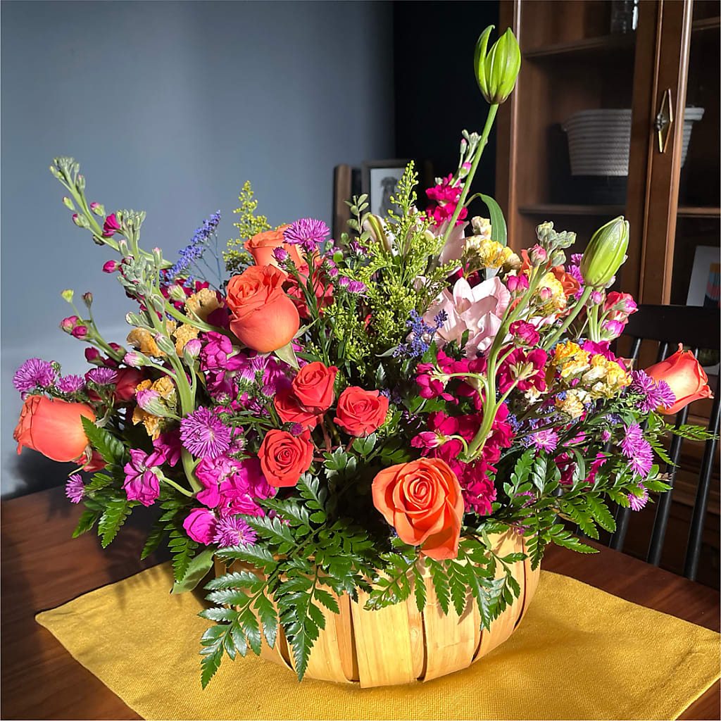Garden of Life Basket –  At All About Flowers Llc, Cincinnati OH