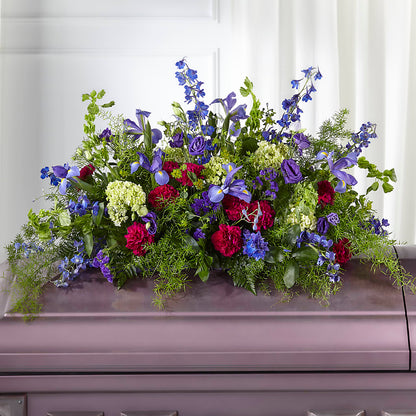 Always Treasured Casket Spray –  At All About Flowers Llc, Cincinnati OH