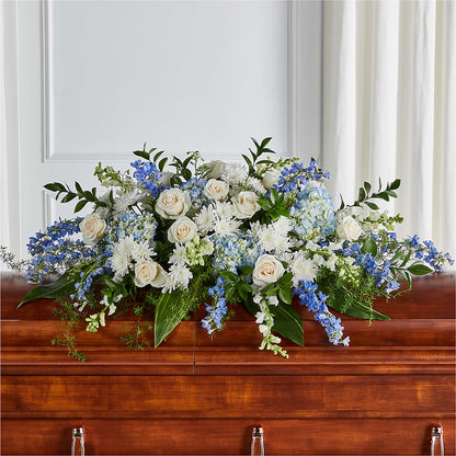 Timeless Essence Casket Spray –  At All About Flowers Llc, Cincinnati OH