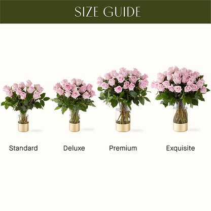 Picture Perfect Pink Rose Bouquet –  At All About Flowers Llc, Cincinnati OH